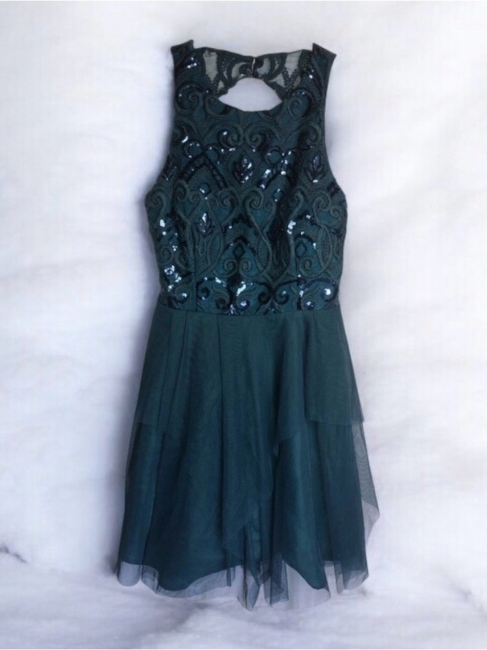 Dear Moon Deep Teal Dress